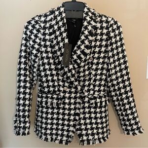 Rachel Zoe Tweed Blazer - XS